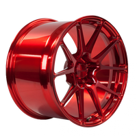 GA1R Open Lug Cap finished in Transparent Red thumbnail
