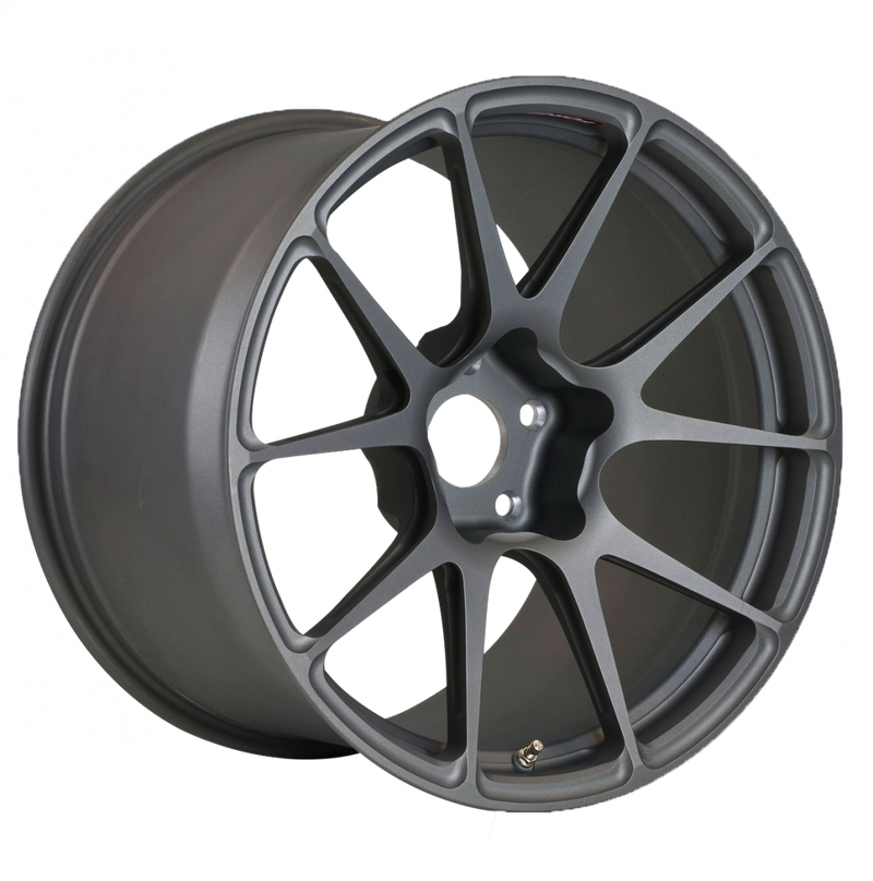 GA1R Open Lug finished in Satin Black with Optional Pinstripe