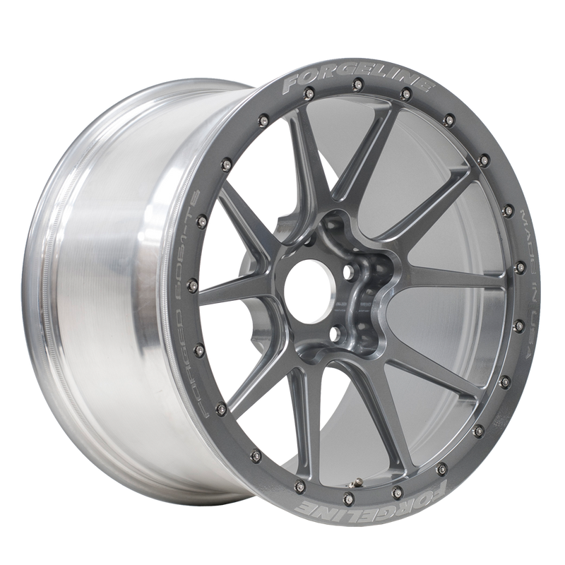 15-inch GS1R Beadlock Finished in Transparent Gold with Satin Black Beadlock Ring
