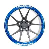 GS1R Beadlock Finished with Polished and Brushed Face with Tinted Clear thumbnail