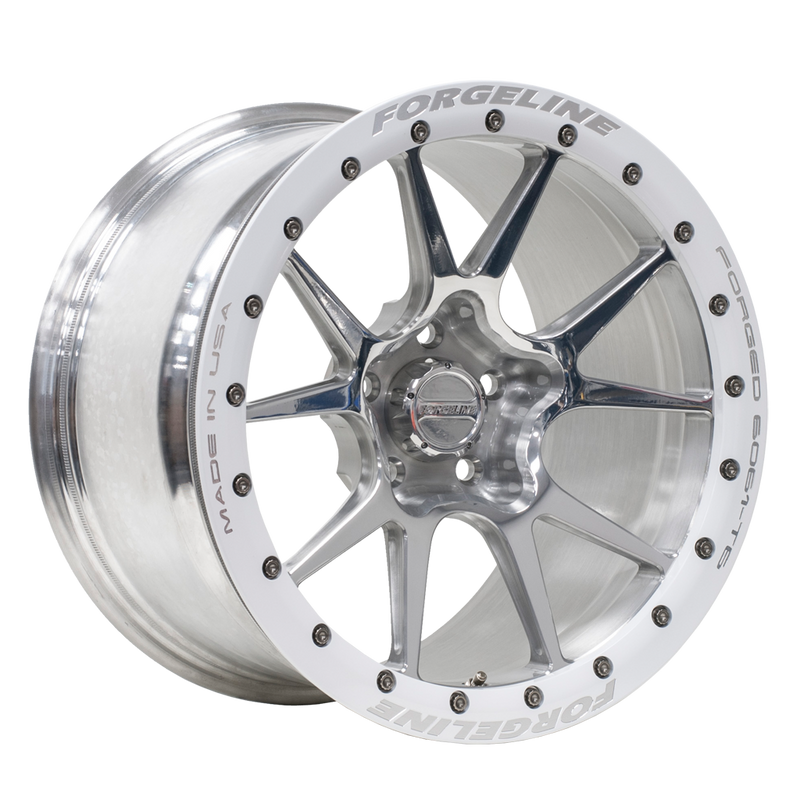15-inch GS1R Beadlock finished in Gloss Black with Gloss Black ring