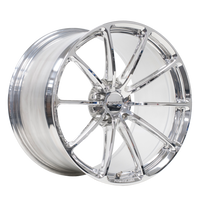 GT1 5-Lug in Polished finish with Brushed Face thumbnail