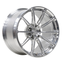 GT1 5-Lug in Polished finish with Brushed Face thumbnail