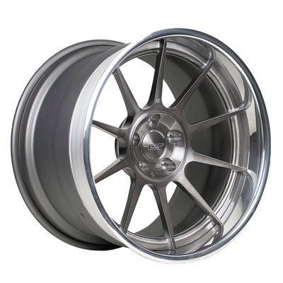 Rebel Finished with Transparent Smoke Center and Polished Outer, rim detail