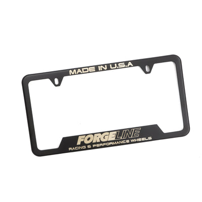 Premium Forgeline Laser Engraved Stainless Steel License Plate Frame