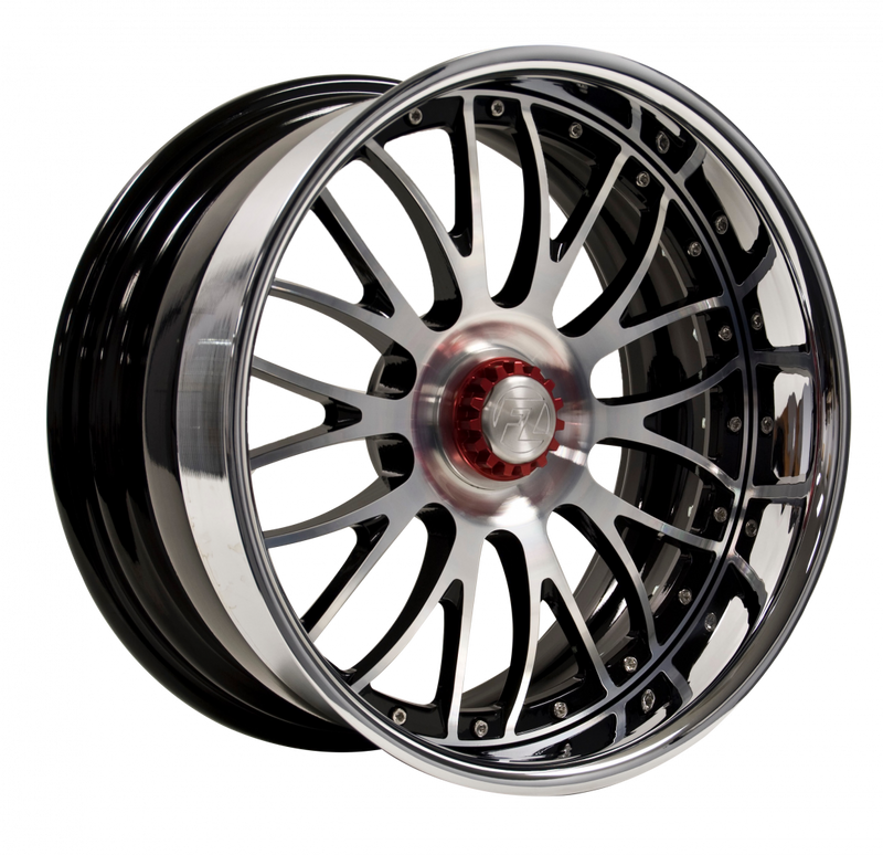 MD3P finished with Matte Black center and Polished outer