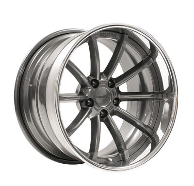 ML3C finished with Pearl Gray Center and Polished Outer, front