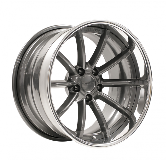 ML3C finished with Pearl Gray Center and Polished Outer, front