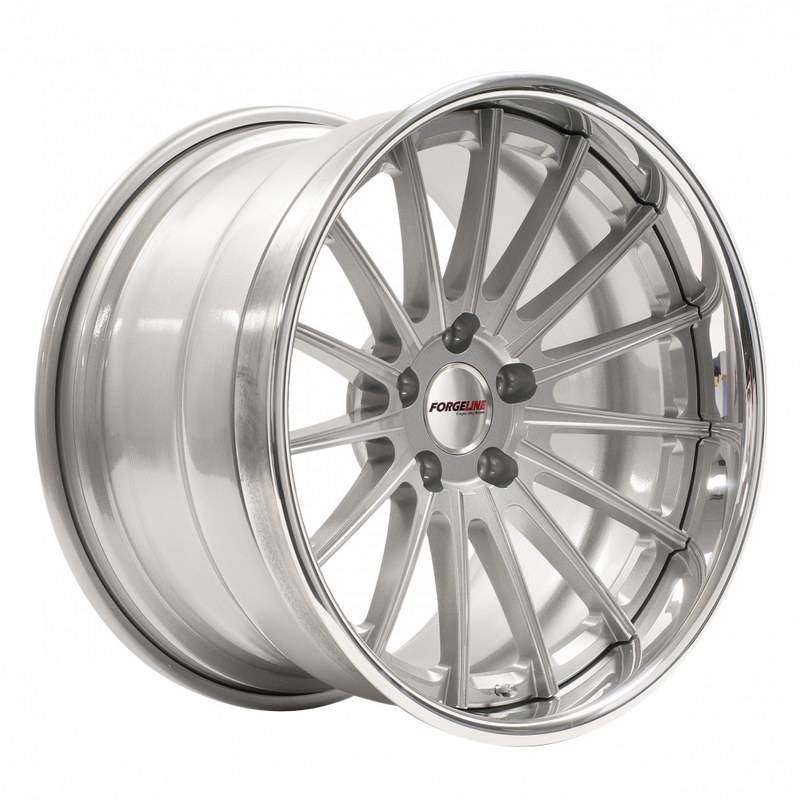 MS3C finished with Satin Graphite center and Polished outer