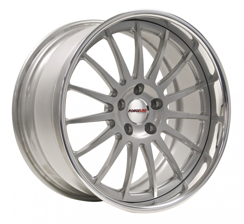 MS3P finished with Silver center and Polished outer - spoke detail