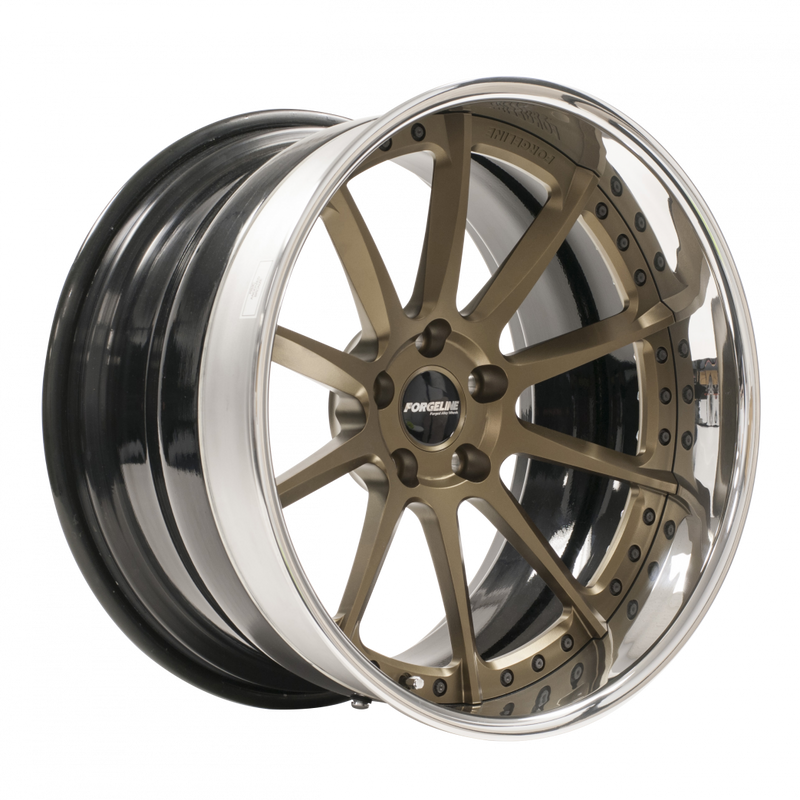 RB3C 20" finished with Satin Black center & outer