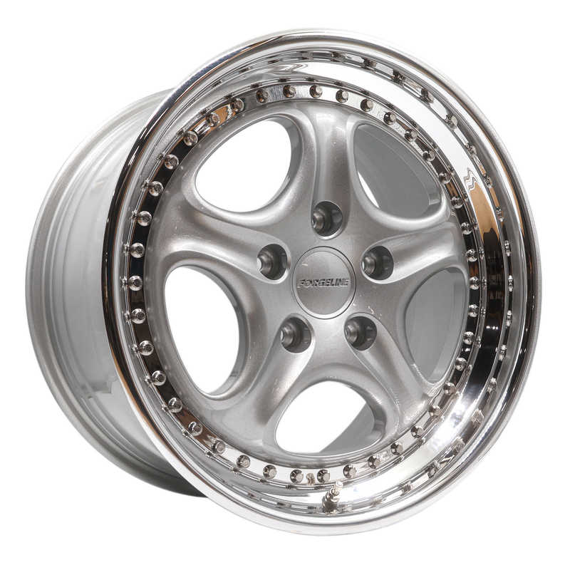 SL3 X Finished in Metallic Silver With Polished Outer and Premier Cap