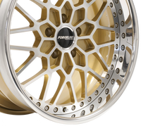 Forgeline TA3 Finished with Race Gold/HTM Center and Polished Outer (Exposed Hardware) thumbnail