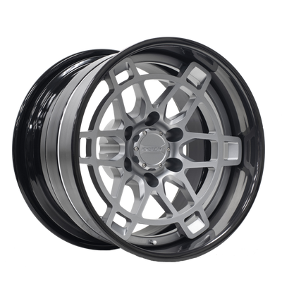 TR31 finished with Satin Hyper Sliver center and Black Pearl outer