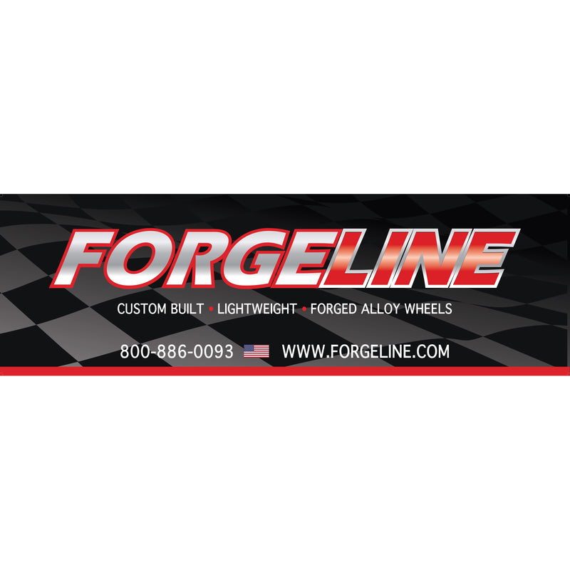 Forgeline Garage Banner 8x2.5ft