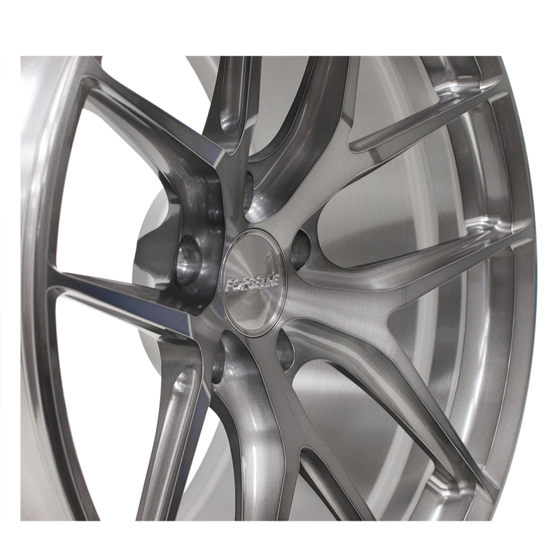VX1S Deep Concave Finished in Transparent Smoke Closeup