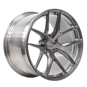VX1S Deep Concave Finished in Transparent Smoke Closeup thumbnail