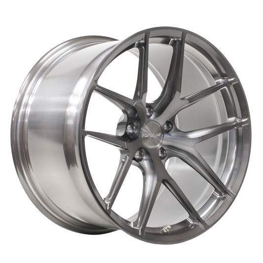 VX1S Deep Concave Finished in Transparent Smoke Closeup