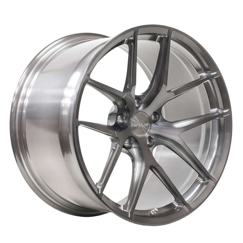 VX1S Deep Concave Finished in Transparent Smoke Closeup
