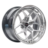 AL309 finished with Brushed/High-Gloss Clear center and Polished outer thumbnail