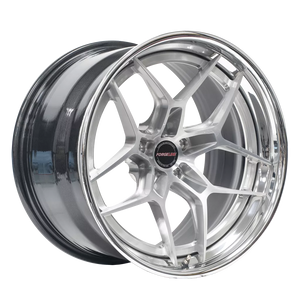 AL309 finished with Brushed/High-Gloss Clear center and Polished outer thumbnail