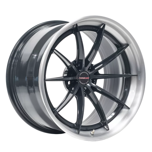 AL310 finished with Carbon Gray center and Brushed outer