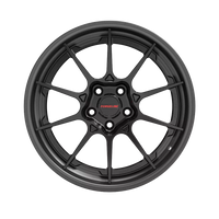 LCF205 17x11 Rear Finished in Satin Black Face View thumbnail