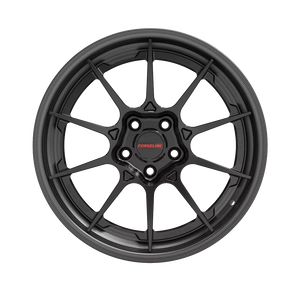 LCF205 17x11 Rear Finished in Satin Black Face View thumbnail