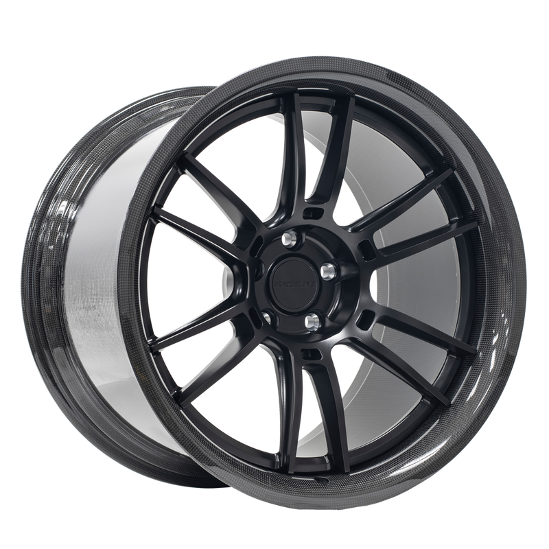CF208 Finished with Satin Black center