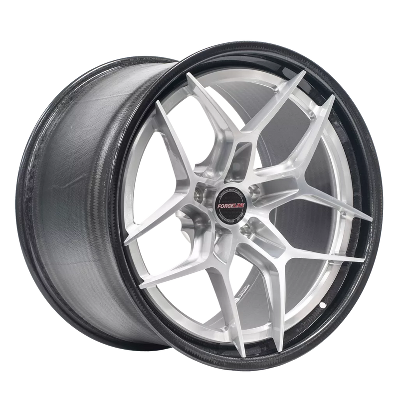 CF209 Finished with Brushed/High-Gloss Clear center