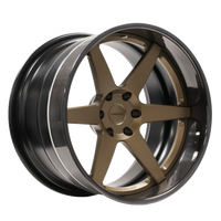 Forgeline CT3C finished with Medium Anodized Bronze center and Black Pearl outer thumbnail