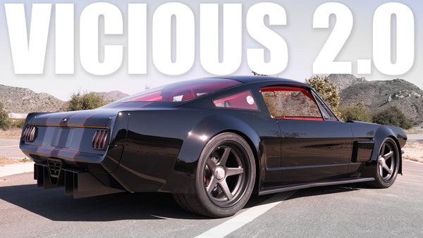 Chris Marechel's Vicious Mustang 2.0 on Center-Locking Forgeline Forged Three Piece CF3C Wheels