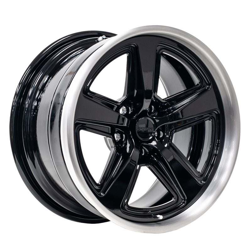 MO3C finished with Gloss Black Center and Brushed outer