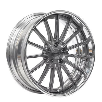 MS3C finished with Graphite/HTM center and Polished outer
