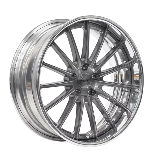 MS3C Finished in Transparent Smoke with Polished Inners/Outers