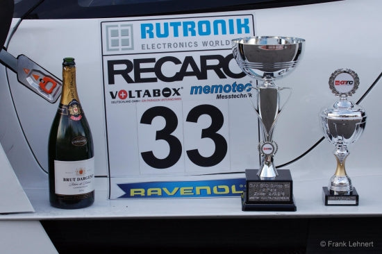 Scuderia Cameron Glickenhaus on the Podium at Dunlop 60