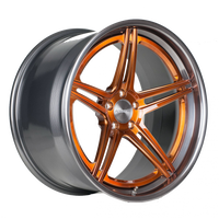 SC3C-SL Finished with Transparent Copper Center and Transparent Smoke Outer thumbnail