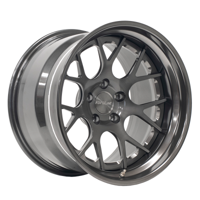 SE3C Finished with Matte Medium Bronze Center and Polished Outer