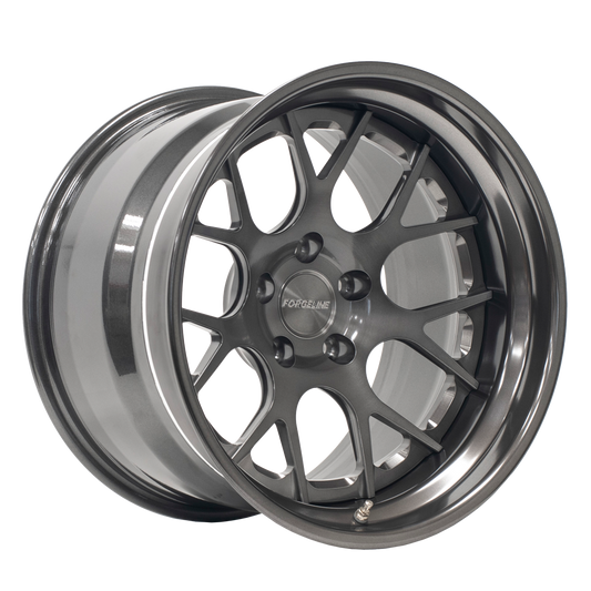 SE3C Finished with Matte Medium Bronze Center and Polished Outer