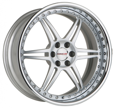 SS3P finished with Satin Black center and Satin Black outer