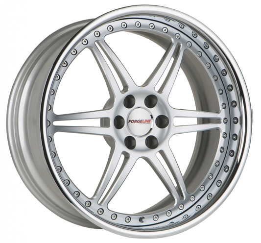SS3P finished with Satin Black center and Satin Black outer