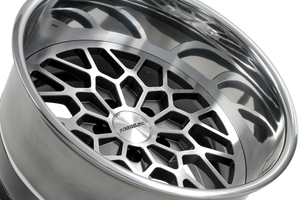Forgeline TA3 Finished with Gunmetal/HTM Center and Polished Outer (Hidden Hardware) thumbnail