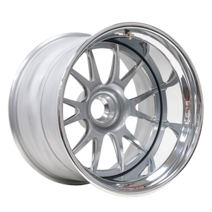 TA3R rear wheel finished with Hyper Sliver center and Polished outer thumbnail