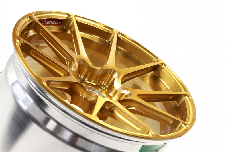 GA1R Open Lug finished in Tinted Gold Transparent