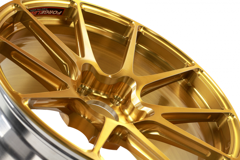 GA1R Open Lug finished in Tinted Gold Transparent