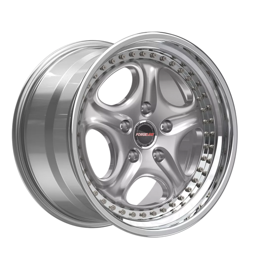 SL3 X Finished in Metallic Silver With Carbon Concave Cap