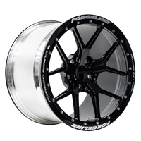 VX1R Beadlock Finished in Gloss Black with Gloss Black Beadlock Ring thumbnail