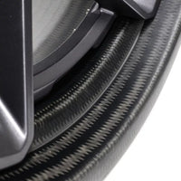 LCF Satin Carbon Fiber Weave Closeup thumbnail