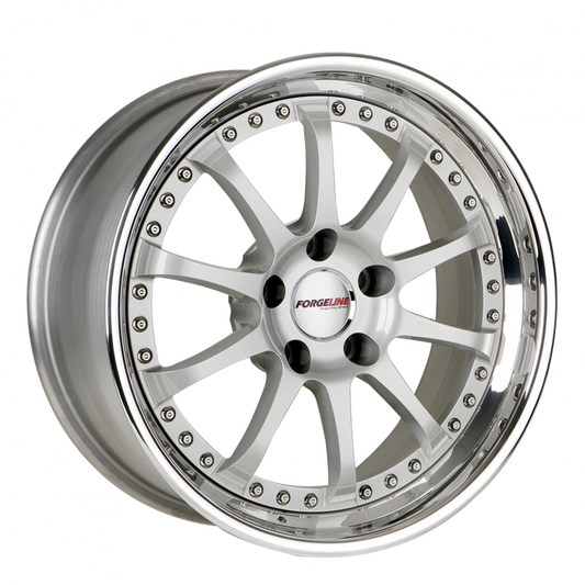 ZX3S finished with Sliver center and Polished outer