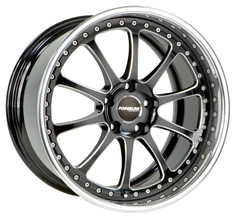 ZX3P finished with Silver center, Polished outer, and Blind Bolt Option